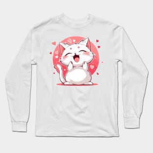 Cuddly Cat Charms Long Sleeve T-Shirt